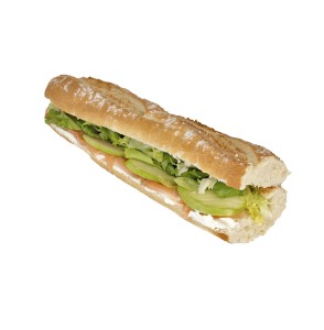 Sandwich Norvégien au saumon fumé