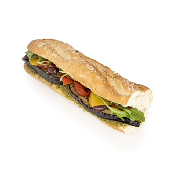 Sandwich Aubergine provençale